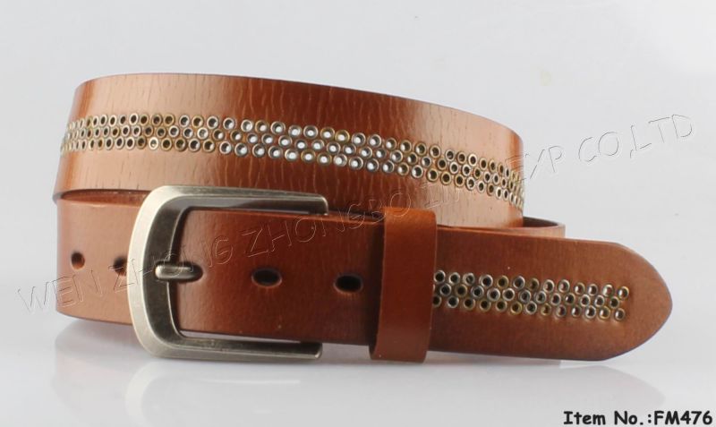 2015 New Fashion Genuine Leather Belt (FM476)