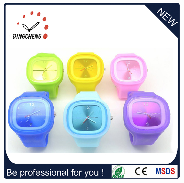 Fashion Watches Jelly Digital Silicone Sport Wrist Watch (DC-392)