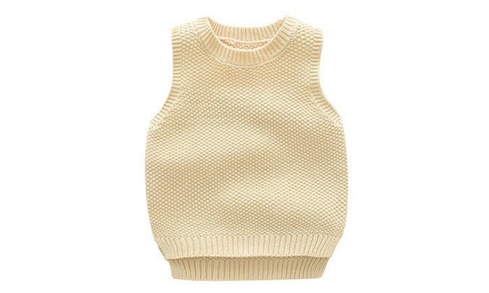 New Arrived Cheap Children's Knitted Vest for Autumn Wholesale