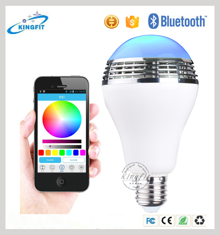 New APP Control Bulb Speaker Wireless MP3 Speaker