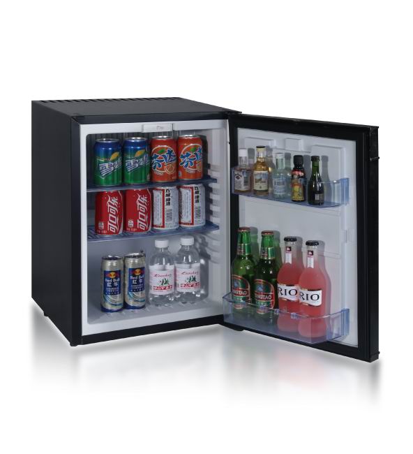 30L Glass Door Refrigerator Absorption Hotel Mini Bar Refrigerator