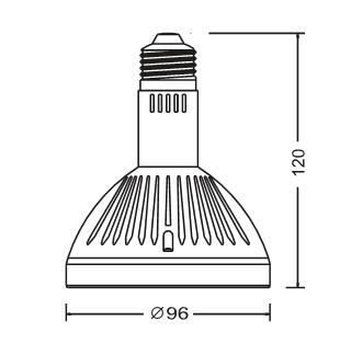 High Quality E27 35W LED Spot Light