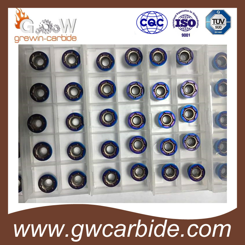 Carbide Indexable Turning Milling Inserts CVD PVD Coating