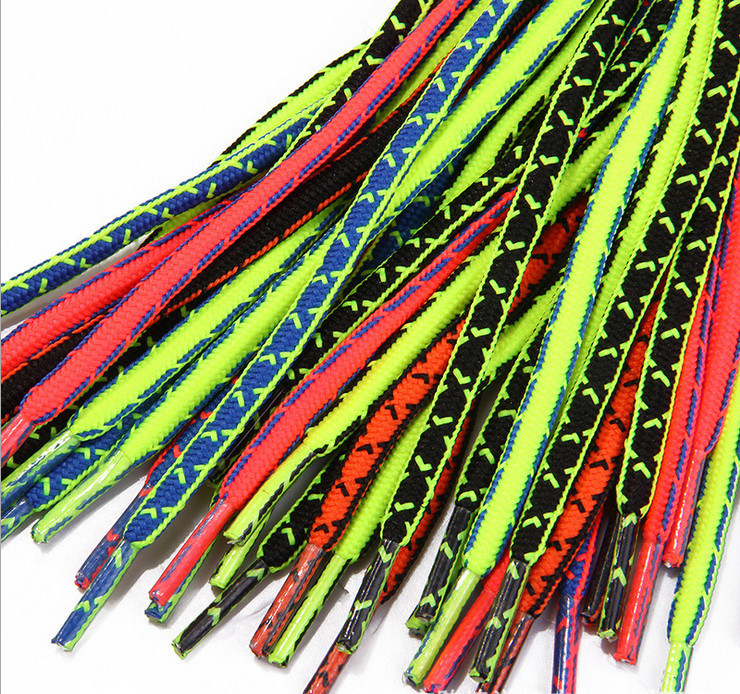 OEM High Quality Colorful Polyester Shoelace for Promotion