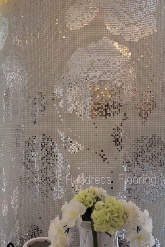 Glass Art Mosaic Pattern for Wall Tile (HMP611)