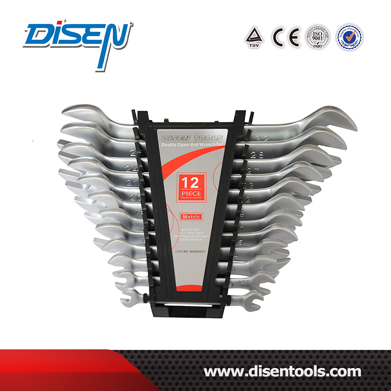 6 PCS Double Open End Wrench Set