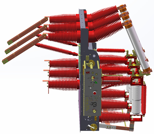 New Product, Factory Supply Fzrn35-40.5D Load Break Switch (cross- core integrated)