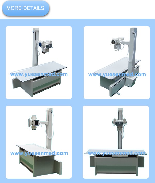 20/50kw High Frequency Medical Chest X-ray Machine