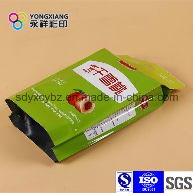 Customized Dry Fruit Snack Food Packaging Bag with Handhole