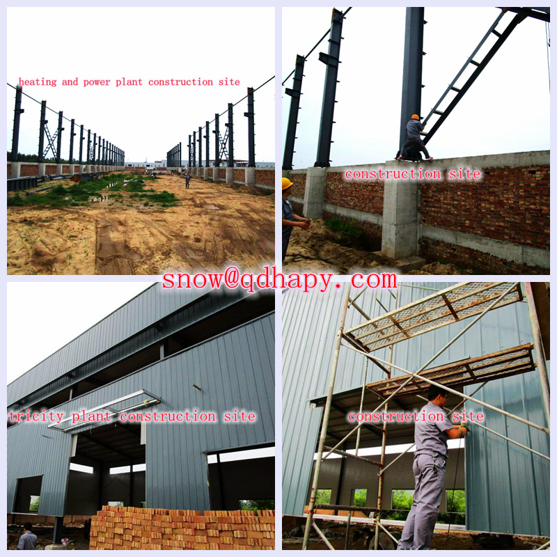 Steel Construction in Poultry House with Free Design and Efficient Installation