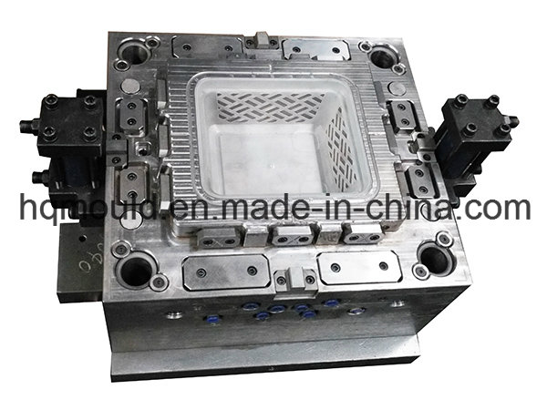 Plastic Basket Injection Mould Storage Container Injection Tool