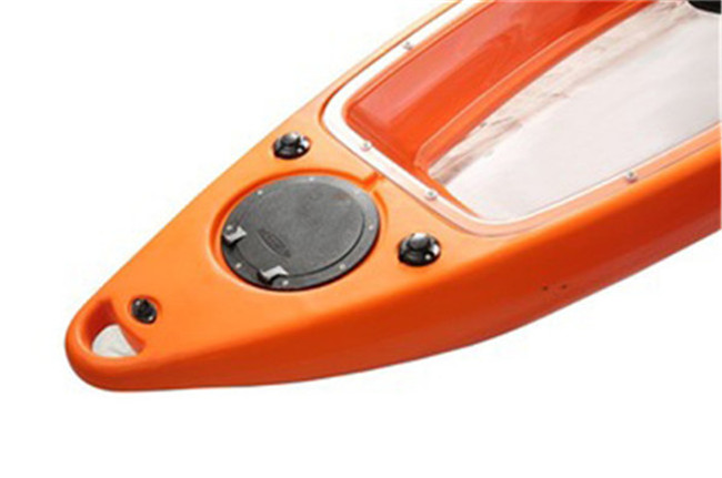 Single Bottom Clear Fishing Kayak