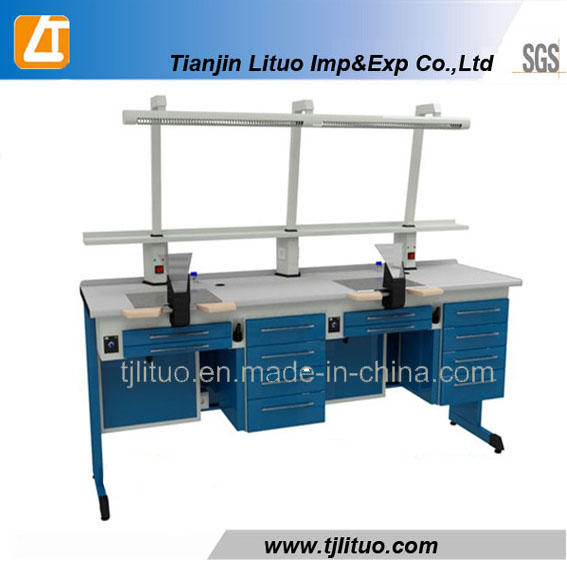 Good Quality Blue Color Metal Dental Cabinets