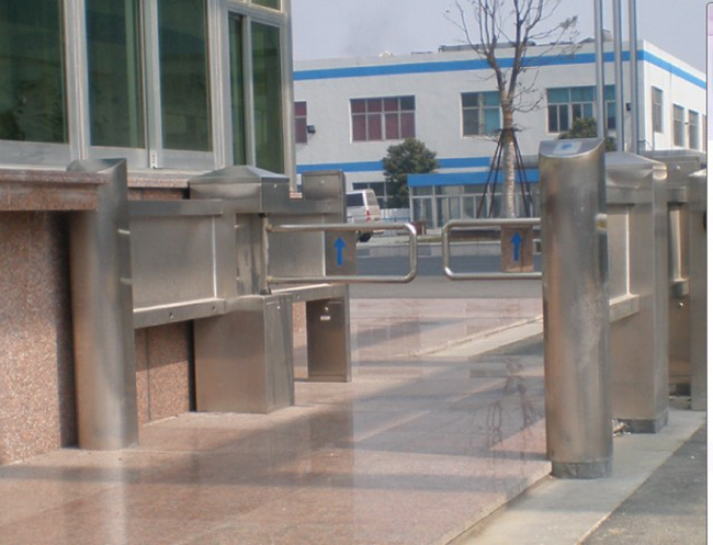 AC 90V-240V Turnstile Gateau Tomatic Barrier Gate