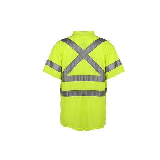 High Visibility Reflective Safety Work T-Shirt with Canada Market