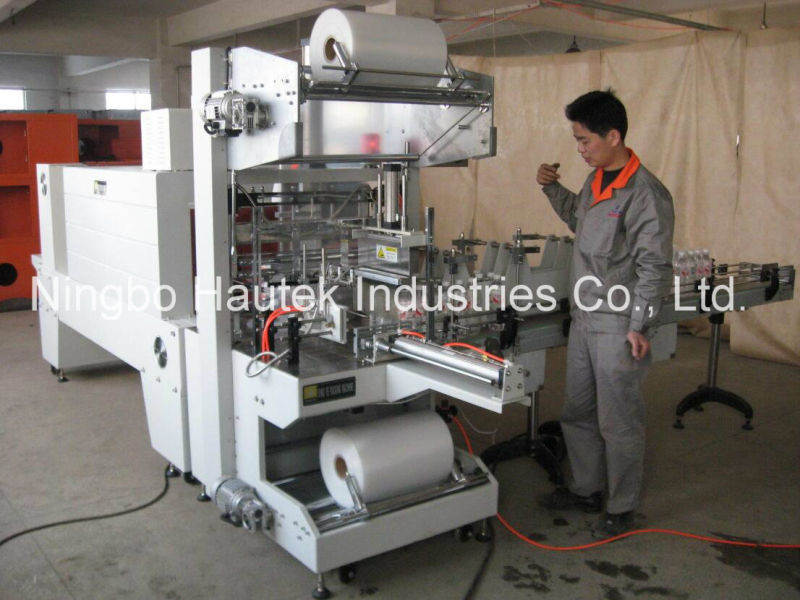 PE Film Bottle Shrink Packing Wrapping Machine