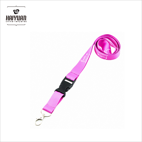 New Products on China Market Create Your Own Brand Sublimation Lanyard with Safety Buckle