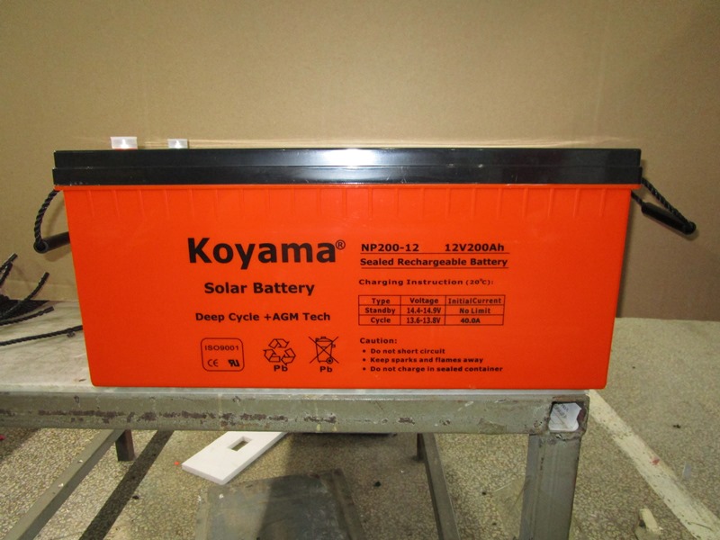 Deep Cycle Battery 12V200ah / VRLA Battery / Solar Battery/Gel Battery