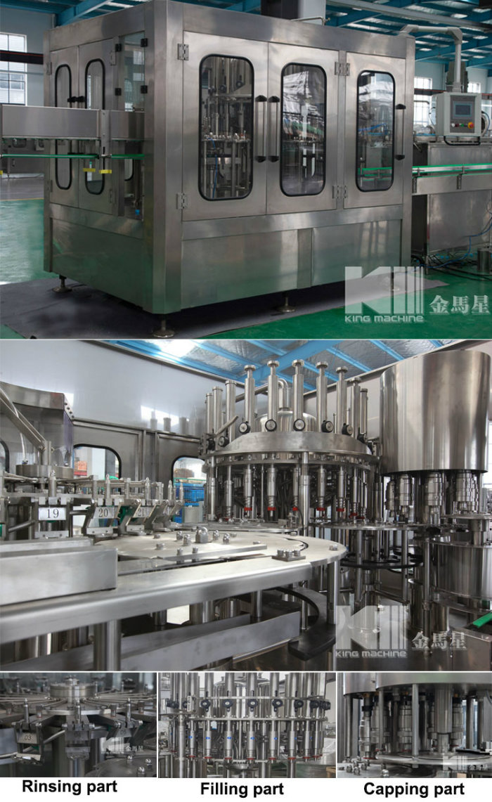 Automatic Drinking Water 3in1 Pet Filling Machine