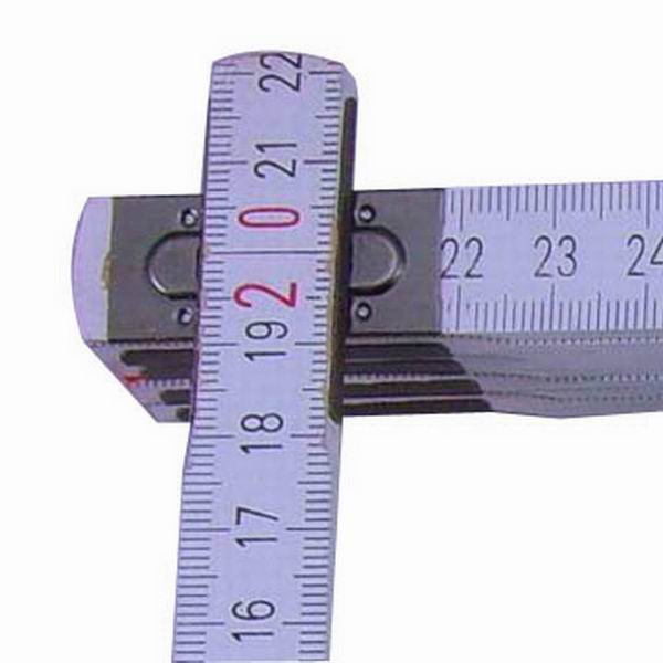 German Type Beech Wooden Ruler 2 Meter 10 Folds Mte4002