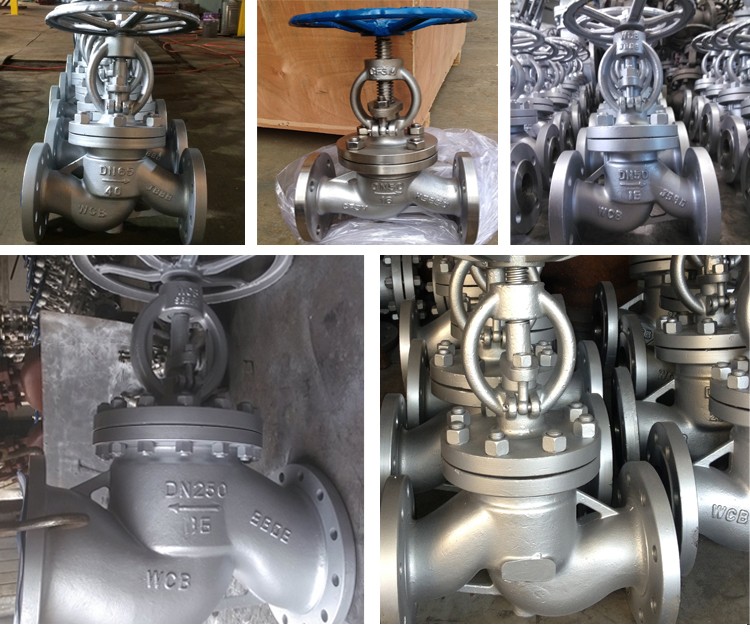 Pn10 Stainless Steel CF8/CF8m/CF3m/304/316/316L Globe Valve