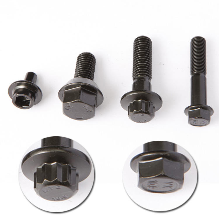 Black Zinc Plated Grade 8.8 Flange Bolt