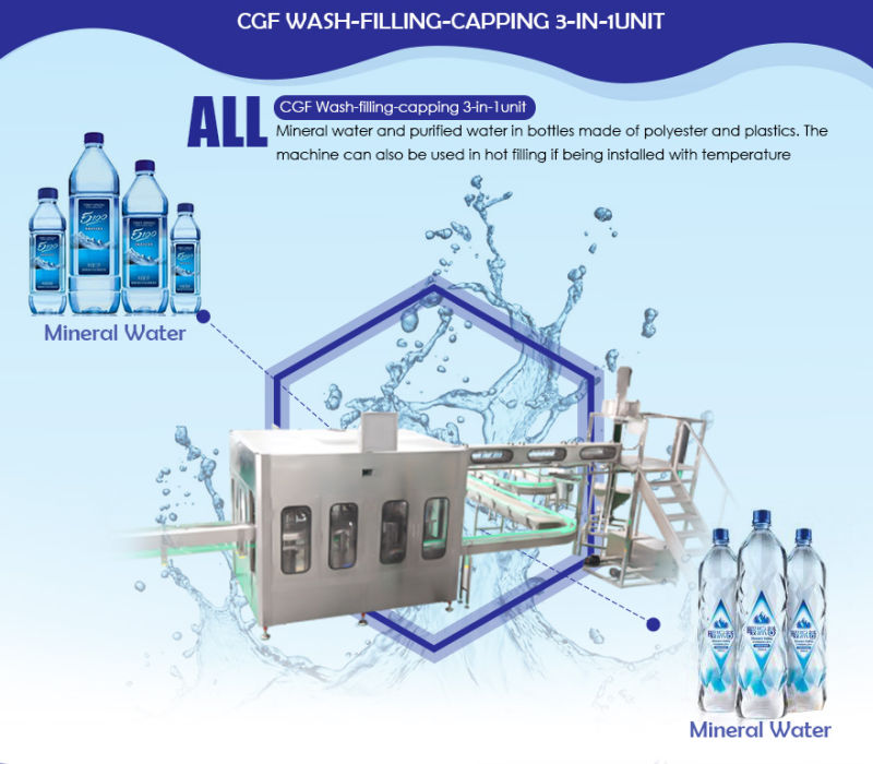 Full Automatic Complete Pet Bottle Water Filling Machine