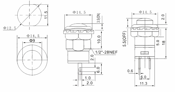 Push Button Switch High Quality Switch Safe Switch