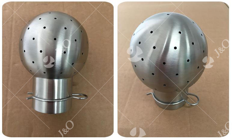 Sanitary Clamped Rotary Cleaning Ball