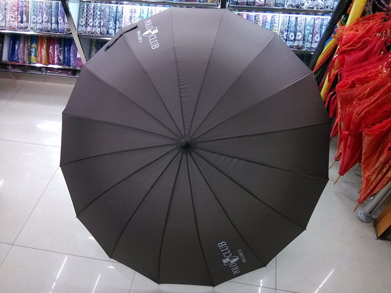 Auto Open Pongee 16k Straight Umbrella (JYSU-11)