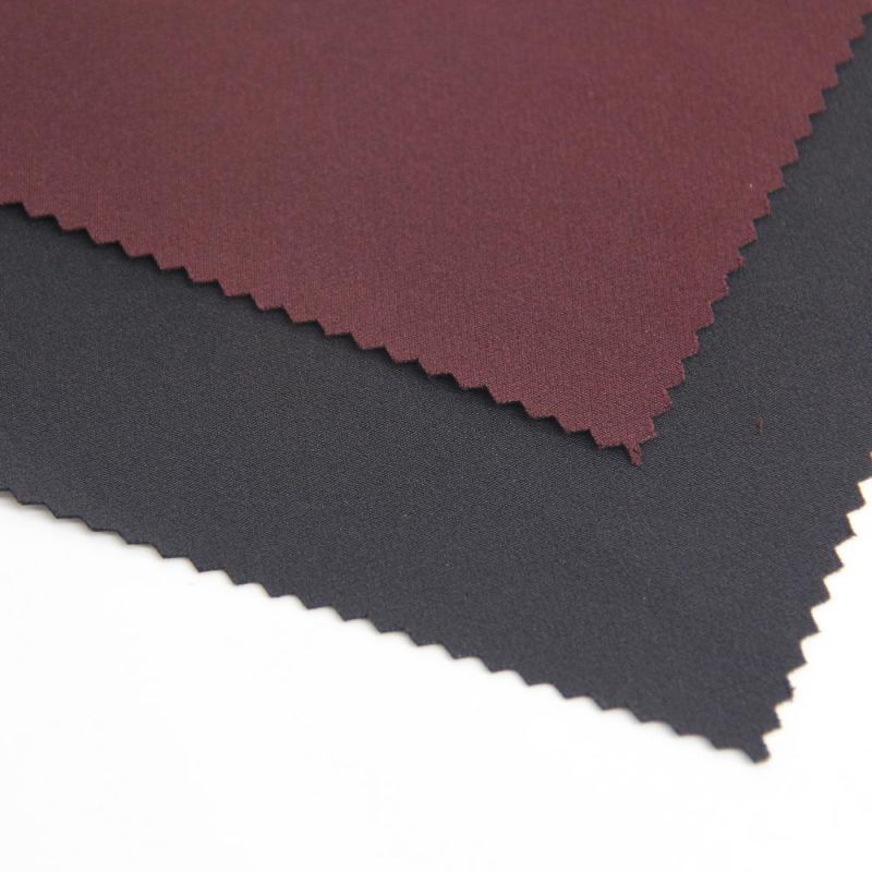 75D+40d Polyester Twilled Spandex Fabric with Breathable Coating