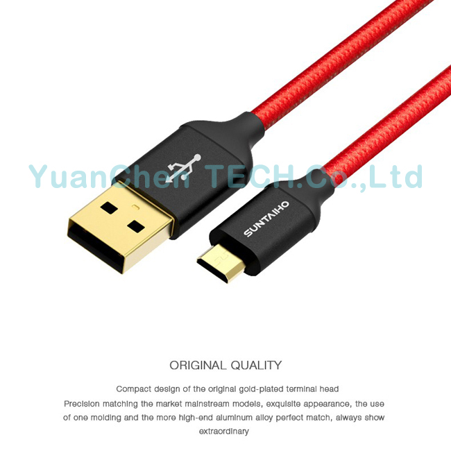 Wholesale Fast Charging Micro USB Data Cable for iPhone 6 Android