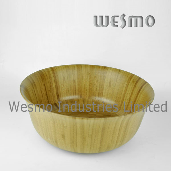 Carbonized Bamboo Kitchen Salad Bowl