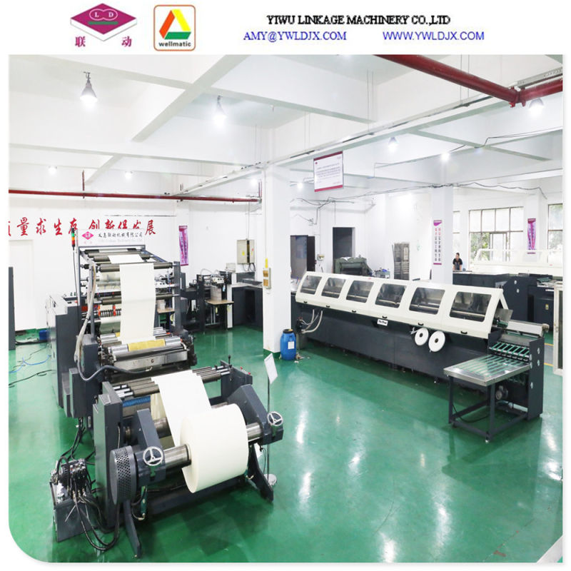 Fully Automatic Taped Notebook Making Machine
