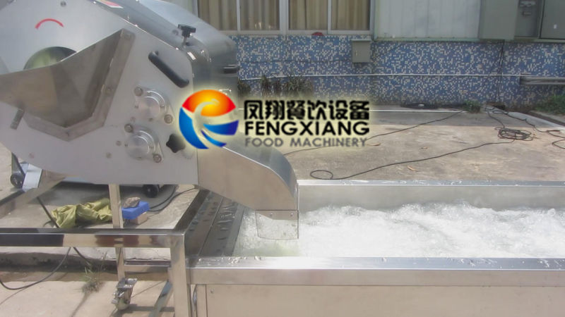 Cdwa-2000 Industrial Cabbage Dicing Washing Line, Vegetable Cutting Washing Processing Line, Lettuce Shredding Washing Production Line