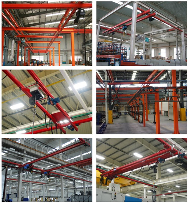 Workshop Use Light Capacity Overhead Kbk Crane