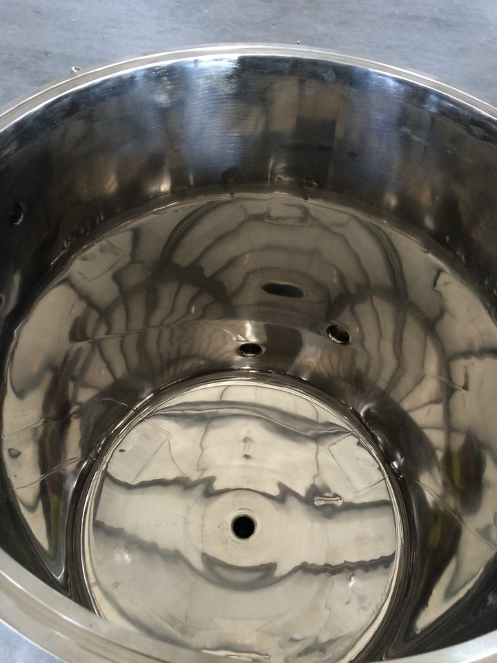 Stainless Steel Wheeled Flanged Tank