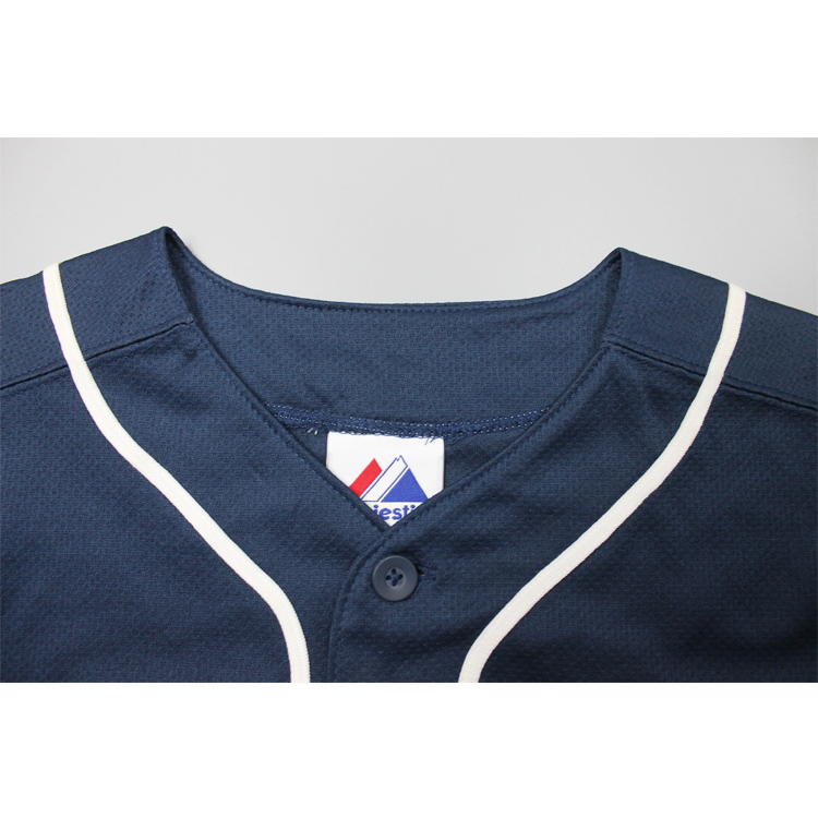 New 2016 Custom Navy Print Fashion Professional Baseball Jersey