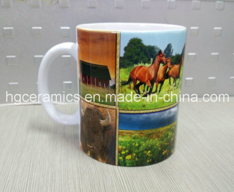 11oz Sublimation White Mug, 11oz Phono Mug