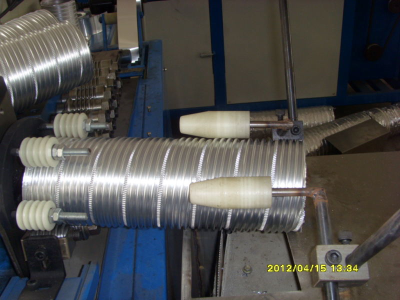 Aluminum Foil Flexible Duct Machine, Flexible Aluminum Tube