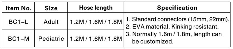 Breathing Circuit-Corrugated, Breathing Circuit