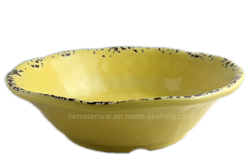 7inch Melamine Salad Bowl with Crack Effect (BW7001)