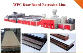 PVC WPC Door Plate Door Plank Extrusion Line