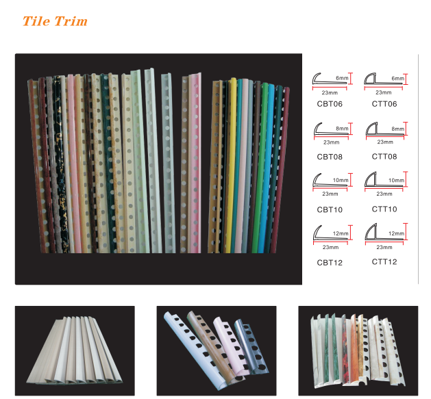 PVC Tile Trim