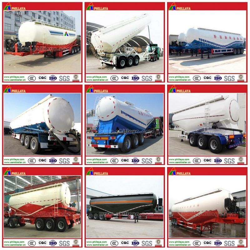 Pakistan Semi Trailer 60cbm Cement Bulker on Promotion