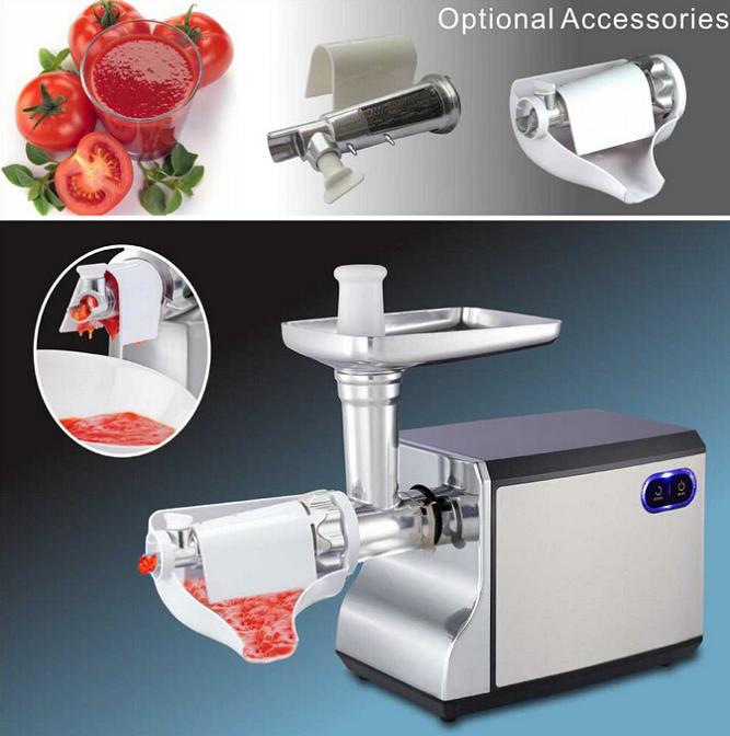 Multiple Function Stainless Steel Meat Grinder, Meat Mincer