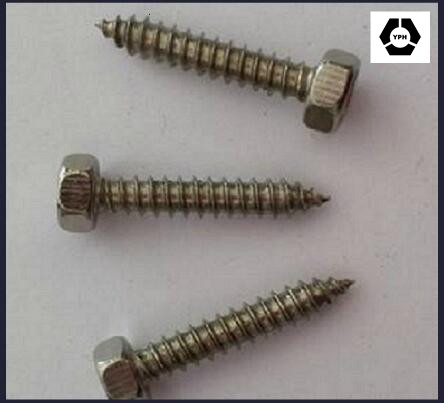 DIN 7976 Alloy Steel Hex Head Self Tapping Screw