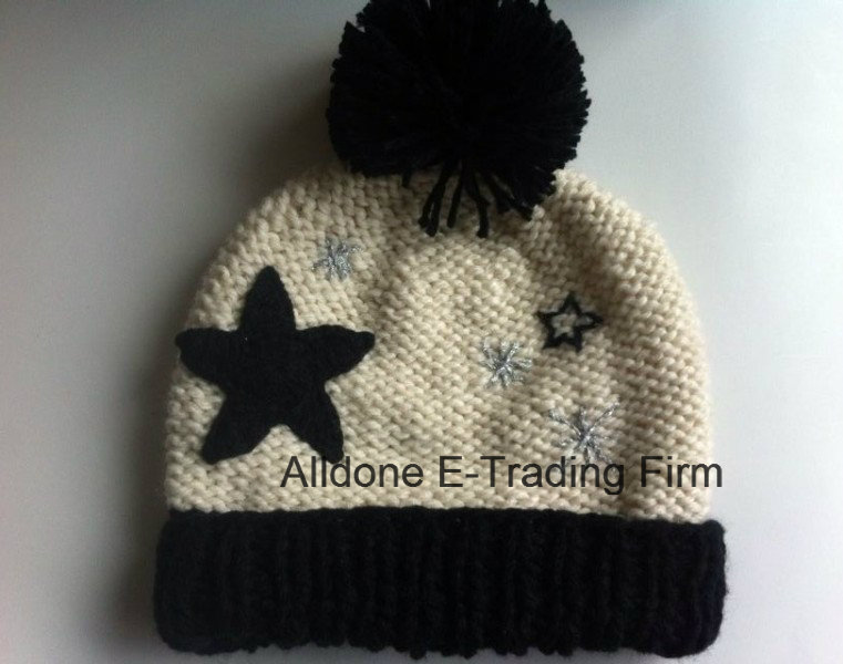 New Design Fashionable Hand Knit Baby Children Hat