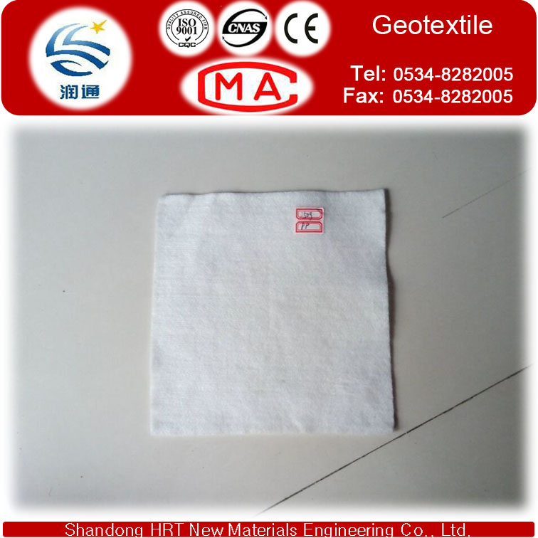 200g/Sqm Short Fiber Needle Punched Geotextile for High Way