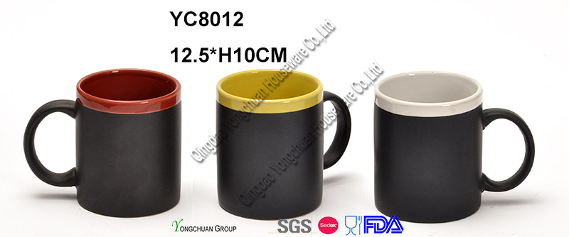 Ceramic Black Standard Coffee Mug on Promotion